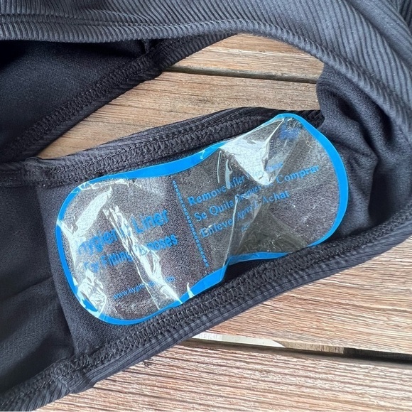 Swim Systems Scandal Deep Plunge One Piece Bathing Suit Daisy Chain Medium NWT - Picture 14 of 15